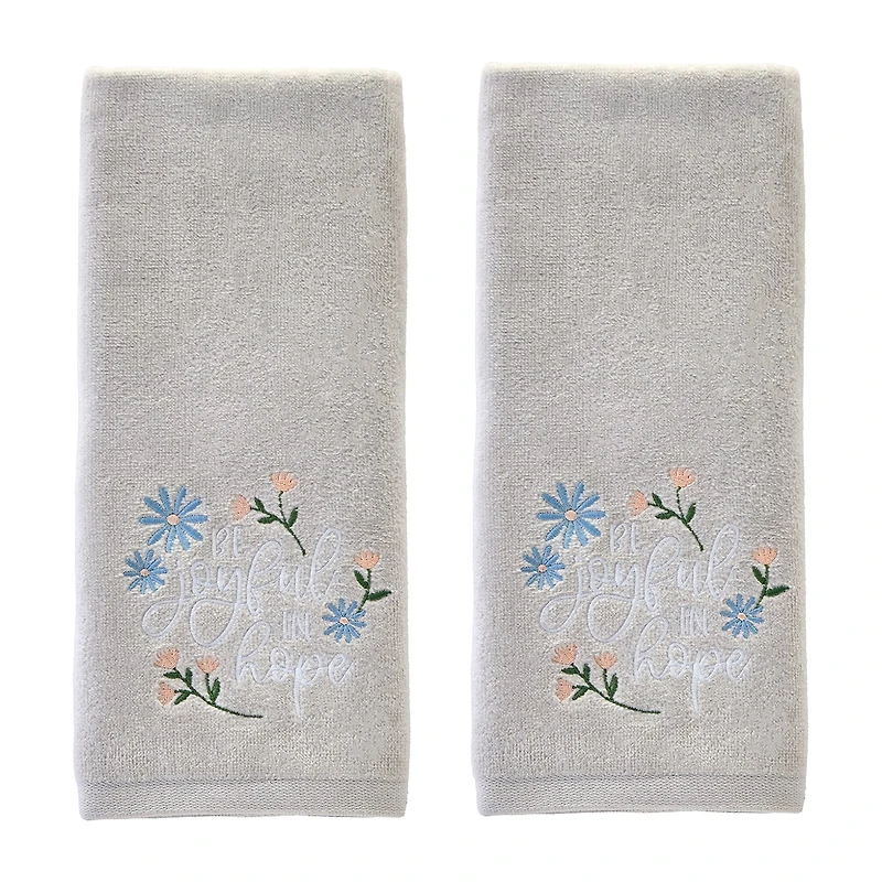 Saturday Knight Be Joyful In Hope 2-pc. Inspirational Hand Towel