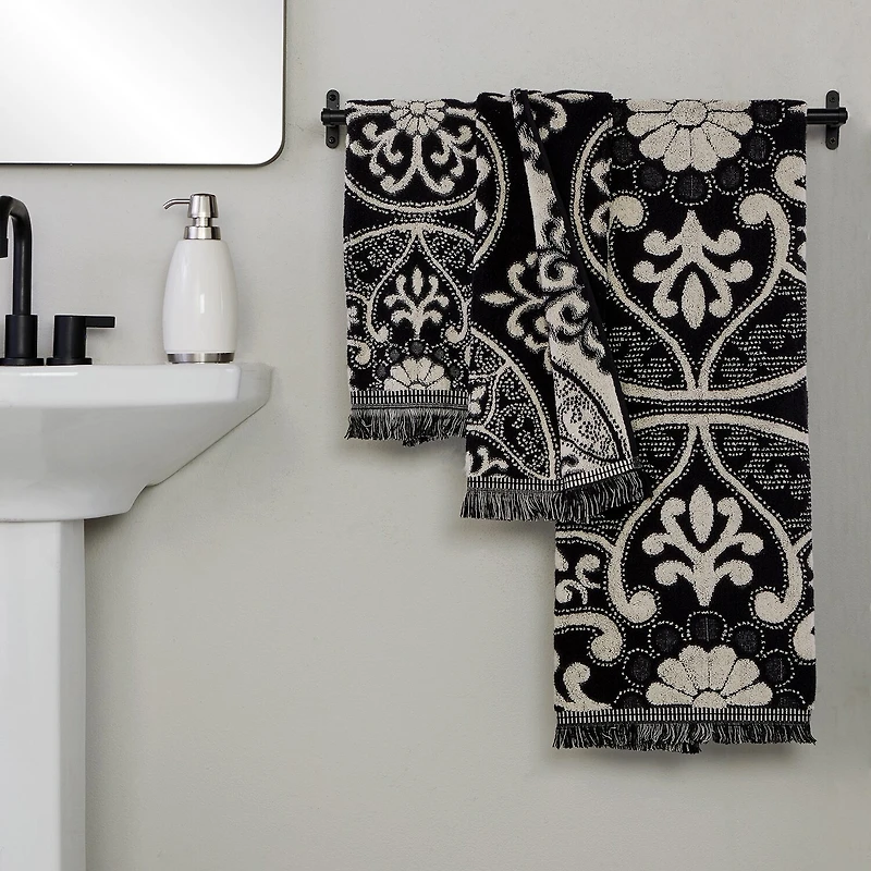 Saturday Knight Amherst Embellished Medallion Bath Towel