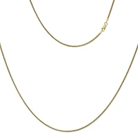Made in Italy Womens 24K Gold Over Silver Sterling Silver 24 Inch Perfectina Chain Necklace