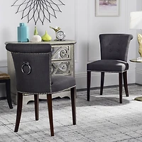 Safavieh Arion Dining Collection 2-pc. Upholstered Tufted Dining Chair