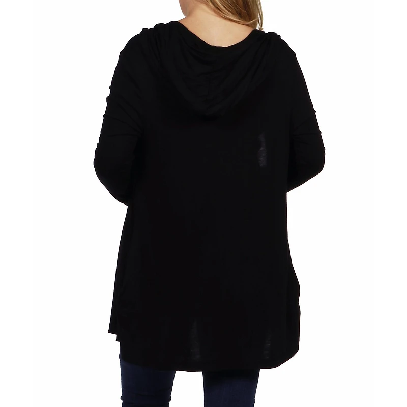 24seven Comfort Apparel Womens Maternity Midweight Soft Shell Vest