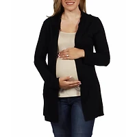 24seven Comfort Apparel Womens Maternity Midweight Soft Shell Vest