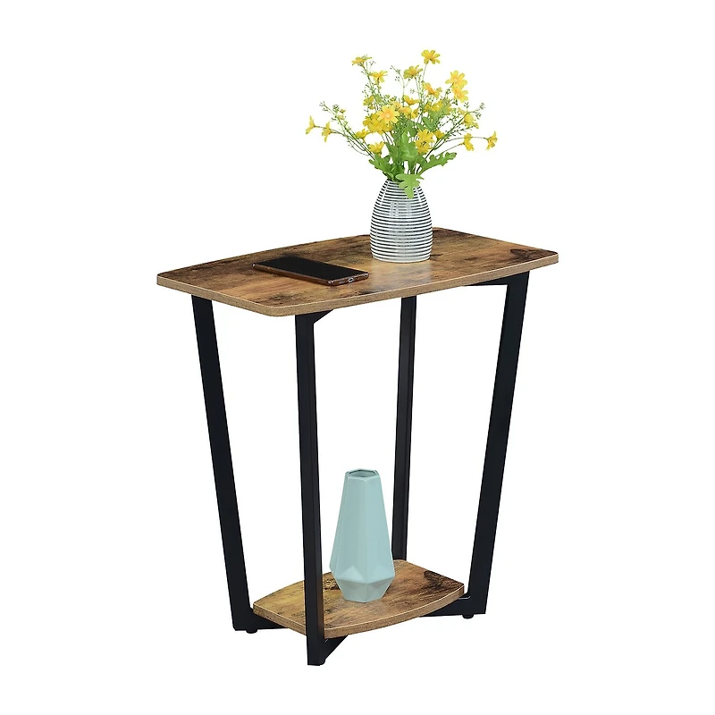 Convenience Concepts Graystone Accent Furniture Storage End Table