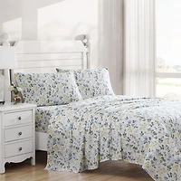 Laura Ashley Sateen Cotton 300tc Sheet Set