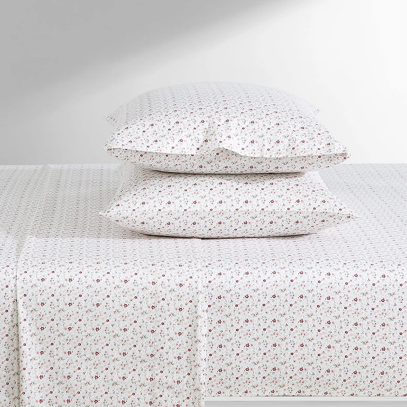 Laura Ashley Sateen Cotton 300tc Sheet Set