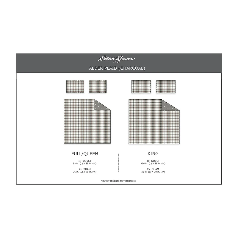 Eddie Bauer Alder Midweight Comforter Set