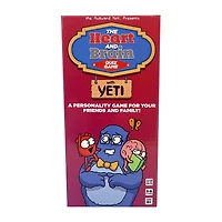 Nutt Heads The Awkward Yeti Presents: The Heart And Brain Quiz Game Card Game