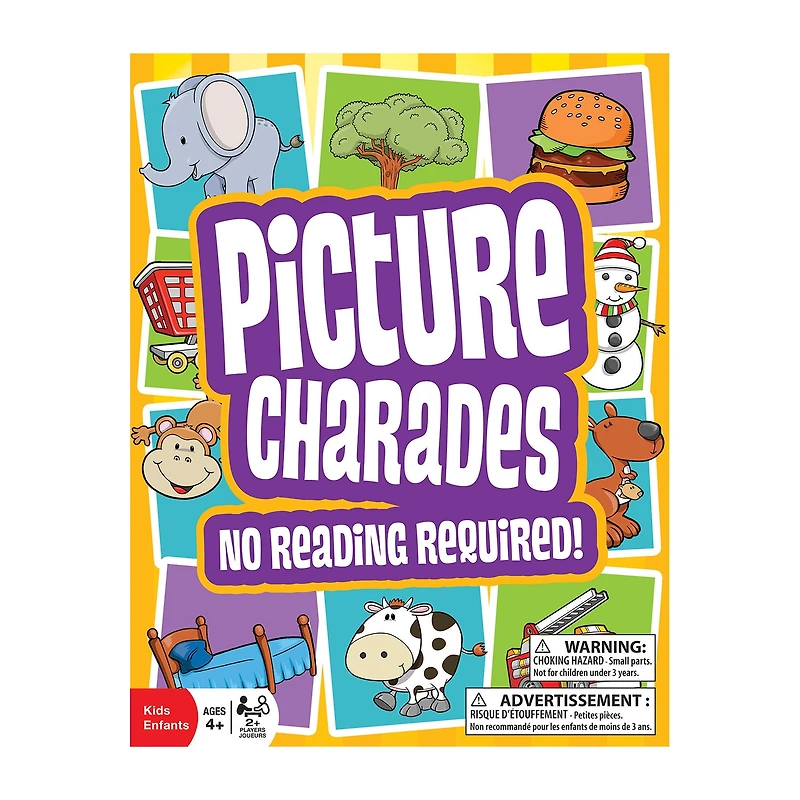 Outset Media Picture Charades - No Reading Required! Board Game