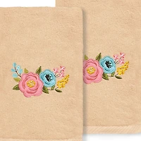 Linum Home Textiles Primavera Embroidered 2-pc. Hand Towel