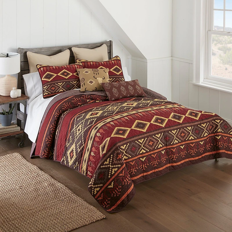Donna Sharp Western Tapestry 2-pc. Square Throw Pillow