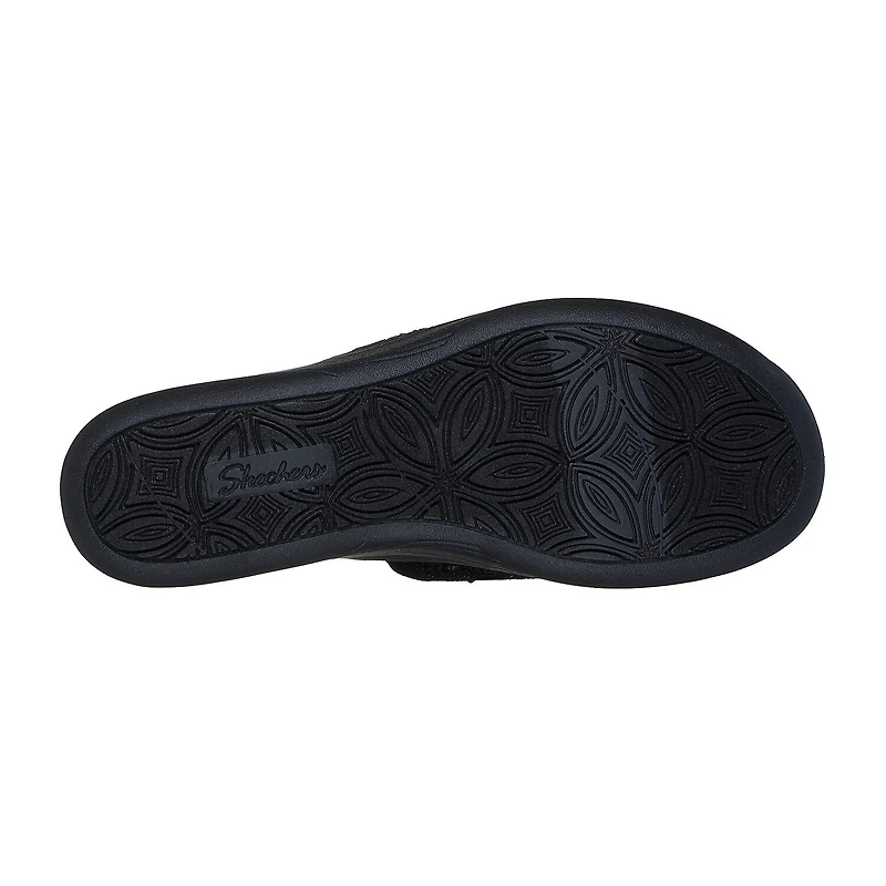 Skechers Womens Martha Stewart Pier Light Essence Slide Sandals