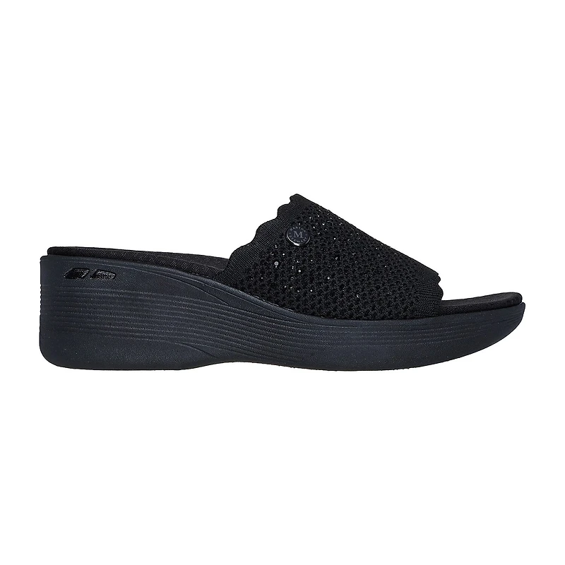 Skechers Womens Martha Stewart Pier Light Essence Slide Sandals