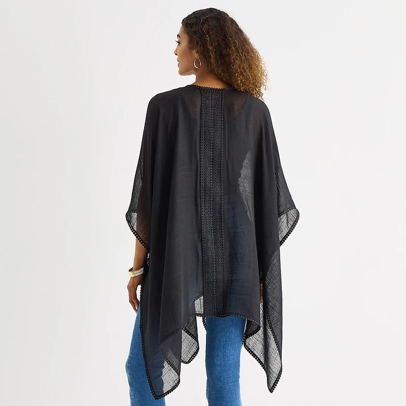 a.n.a Crochet Back Wrap