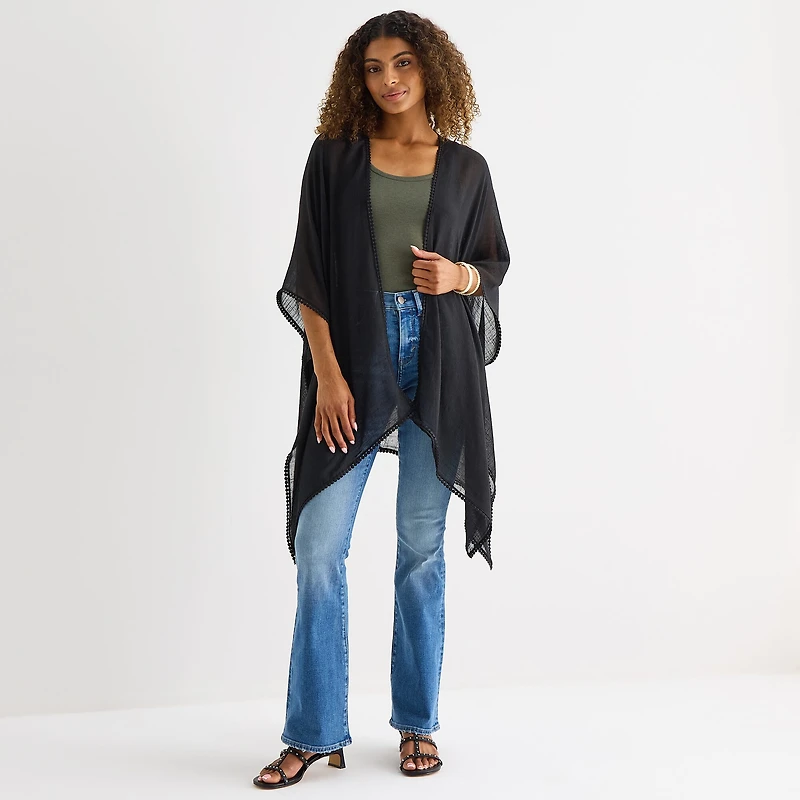a.n.a Crochet Back Wrap