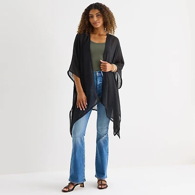 a.n.a Crochet Back Wrap
