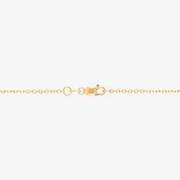 Gold Addiction Womens 10K Gold 17 Inch Link Chain Necklace