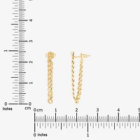 Limited Quantities! Womens 10K Gold Drop Earrings