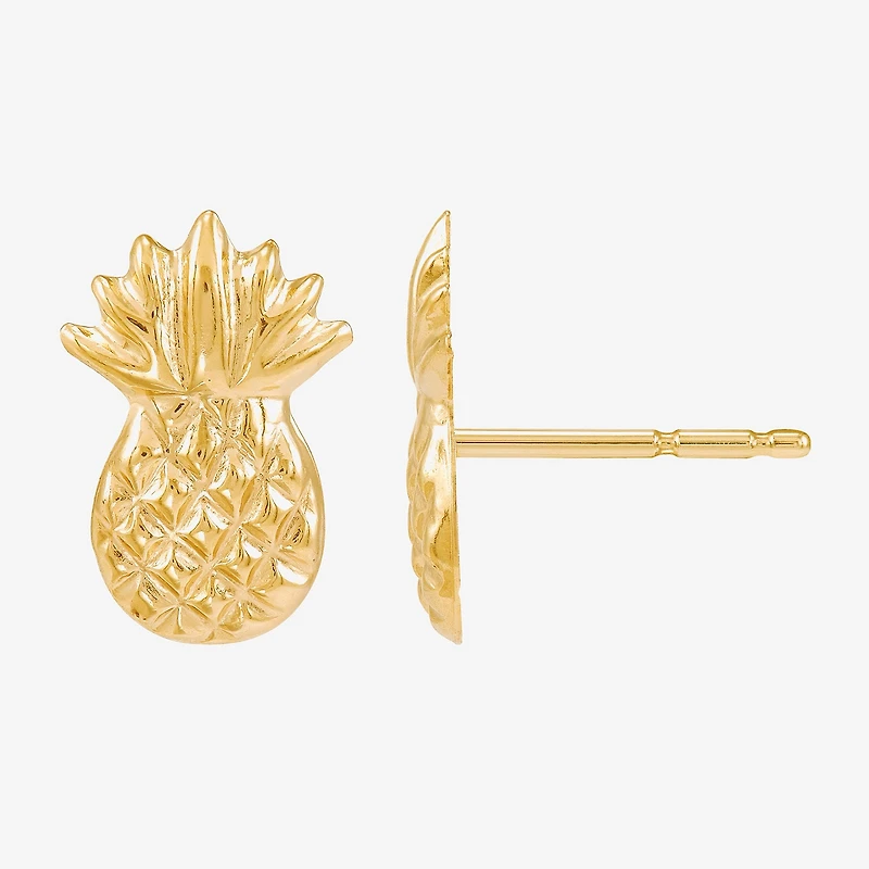 Limited Quantities! 14K Gold 10.5mm Stud Earrings