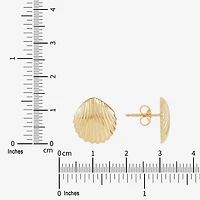 Limited Quantities! 14K Gold 13.8mm Stud Earrings