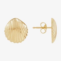 Limited Quantities! 14K Gold 13.8mm Stud Earrings