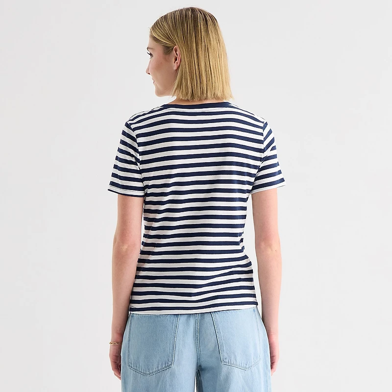 a.n.a Womens V Neck Short Sleeve T-Shirt