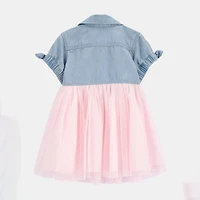 Oshkosh Baby Girls Short Sleeve Fitted A-Line Dress