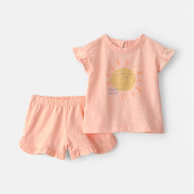 Carter's Baby Girls 2-pc. Short Set