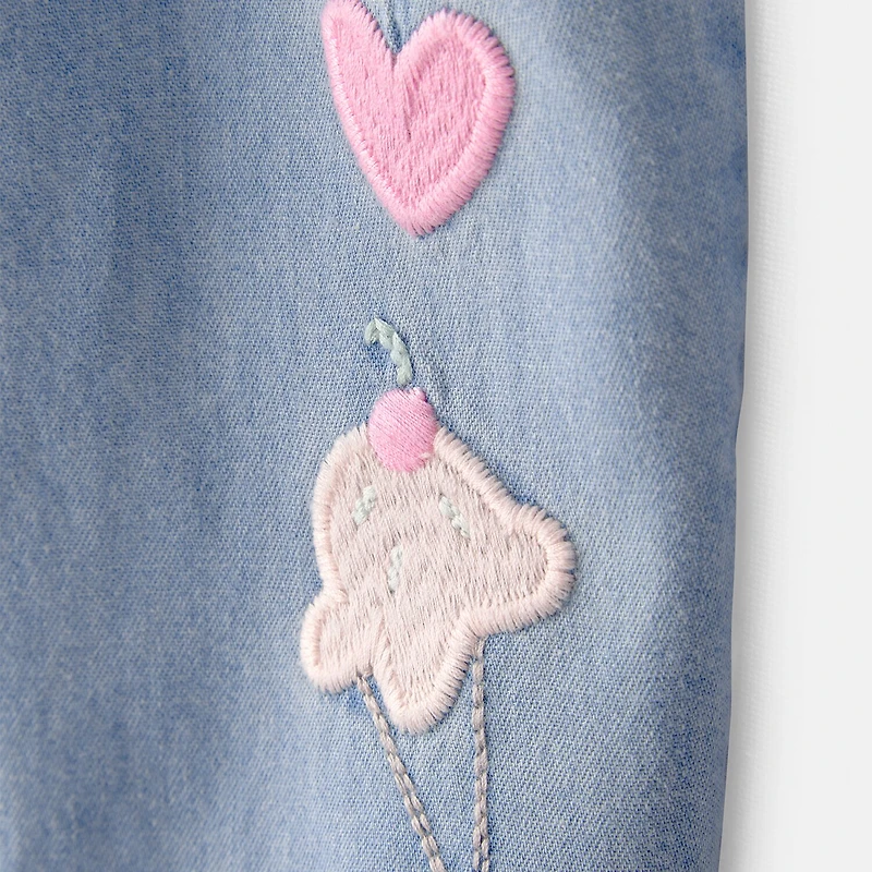 Carter's Baby Girls Sleeveless Romper