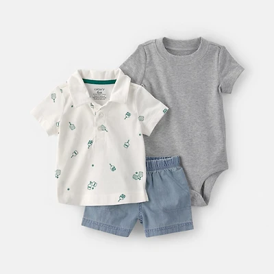 Carter's Baby Boys 3-pc. Short Set