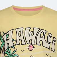 Roxy Big Kid Girls Crew Neck Short Sleeve Regular Fit Graphic T-Shirt