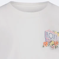Roxy Big Kid Girls Crew Neck Short Sleeve Regular Fit Graphic T-Shirt