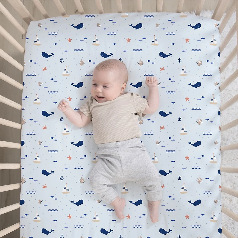 The Peanutshell Crib Bedding Set
