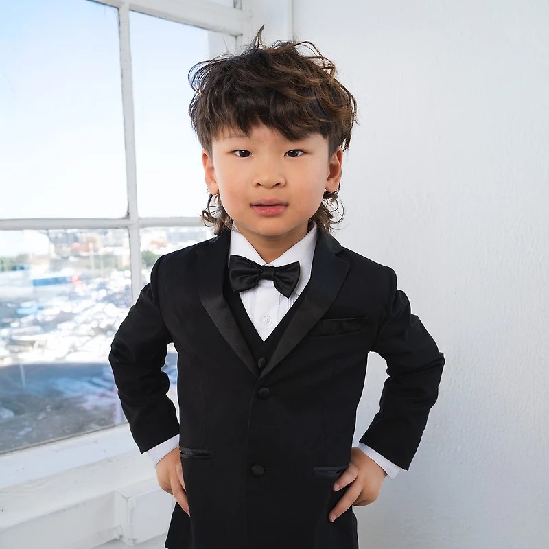 Suit the BOYZ Slim Fit Tuxedo Toddler Boys 5-pc. Set