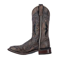 Laredo Womens Spellbound Block Heel Cowboy Boots