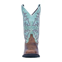 Laredo Womens Anita Block Heel Cowboy Boots