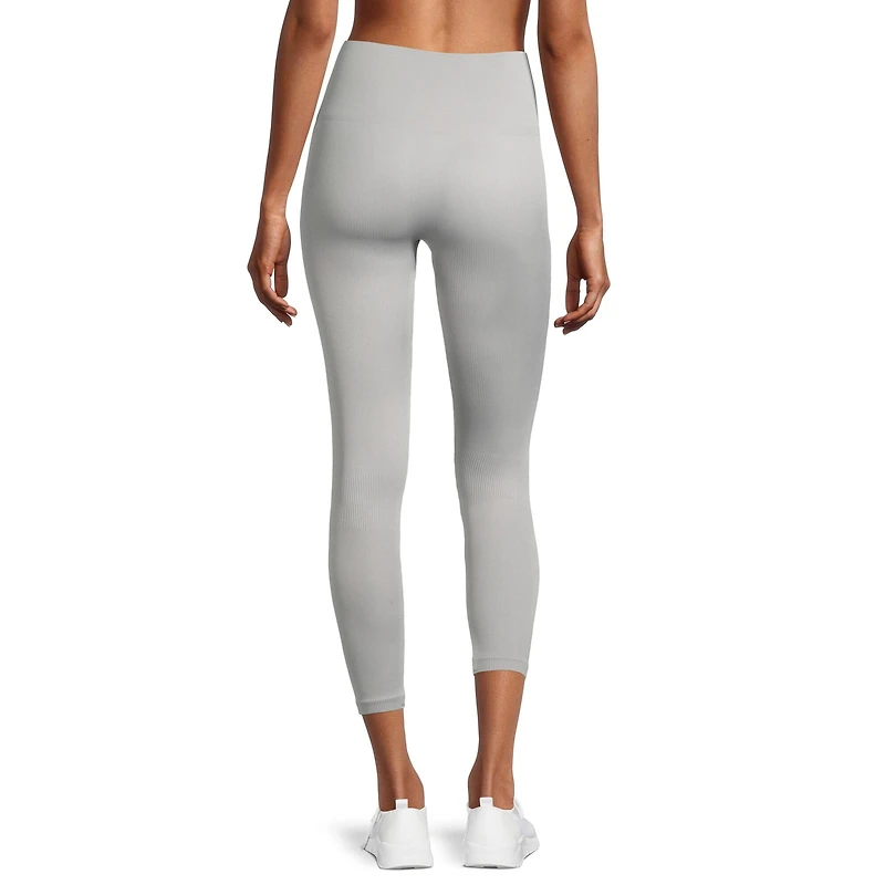 Sports Illustrated Womens Seamless Moisture Wicking Mid Rise 28" 7/8 Ankle Legging