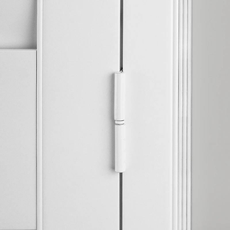 Home Basics Traditional Faux Wood Interior Shutter