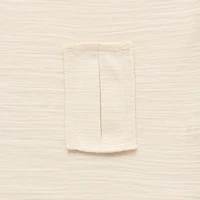 Thereabouts Little & Big Kid Boys Bodysuit Closure Easy-on + Easy-off Adaptive Henley Neck Short Sleeve Bodysuit