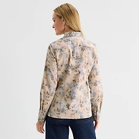 Liz Claiborne Womens Long Sleeve Dress Shirt