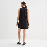 Stylus Womens V Neck Sleeveless A-Line Dress