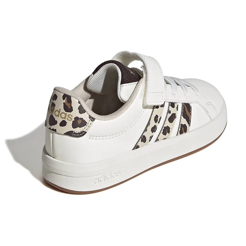 adidas Cloudfoam Grand Court 3.0 El Little Kid Girls Sneakers
