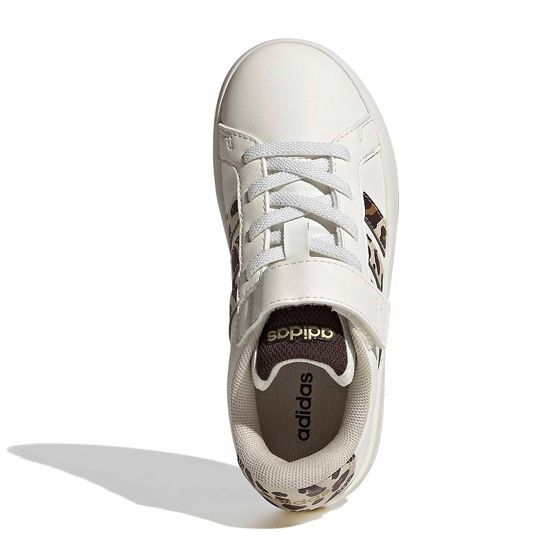 adidas Cloudfoam Grand Court 3.0 El Little Kid Girls Sneakers