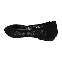 Pop Maybel Womens Almond Closed Toe Ballet Flats