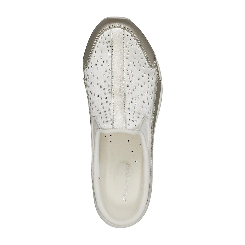 Easy Spirit Travelstones Womens Moc Closed Toe Mules-Wide Width