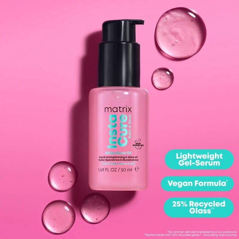 Matrix Instacure Build-A-Bond Billion Bond Mini Hair Oil 1 oz.