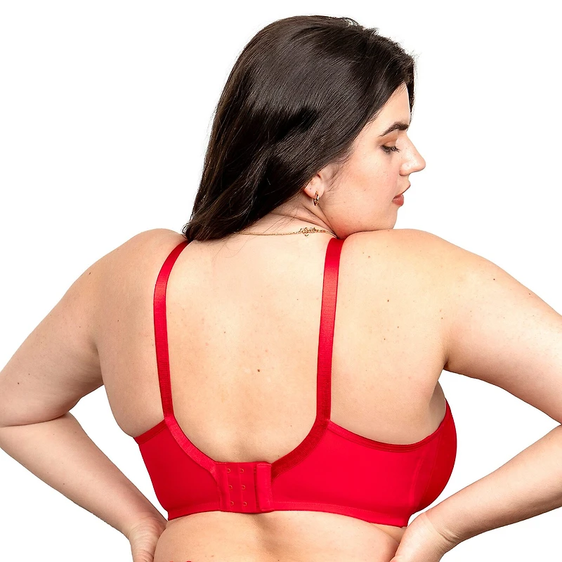 Curvy Couture Sheer Whisper Full Coverage Unlined Underwire Bra- 1368