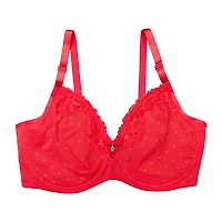 Curvy Couture Sheer Whisper Full Coverage Unlined Underwire Bra- 1368
