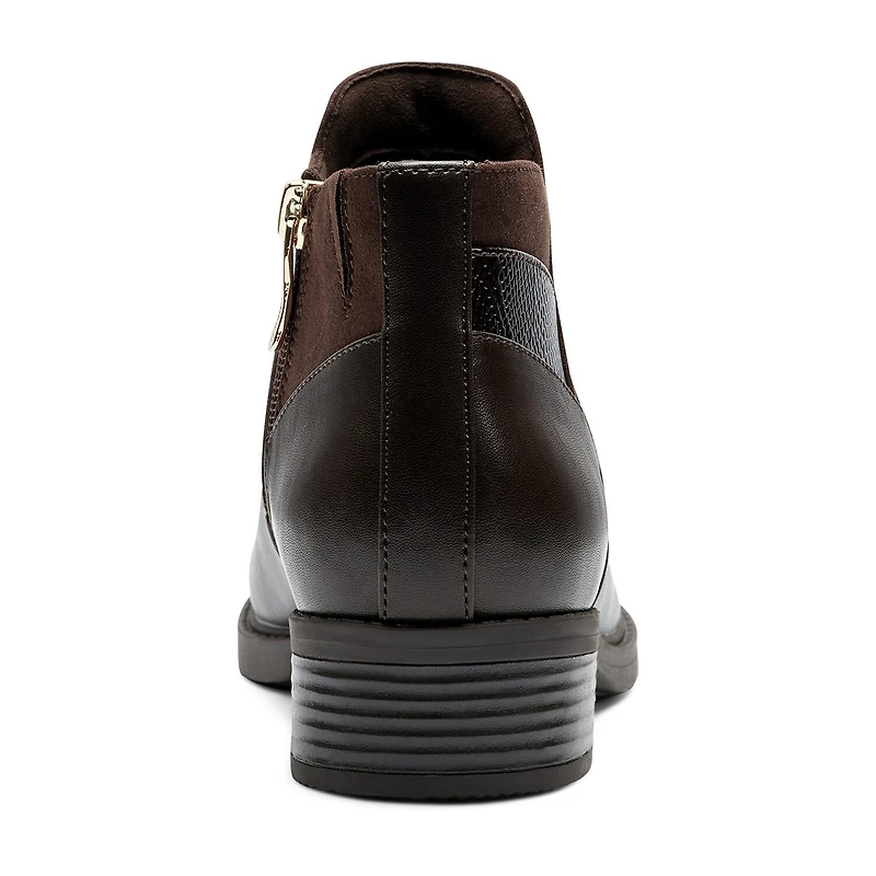 Easy Spirit Womens Lilma Flat Heel Booties