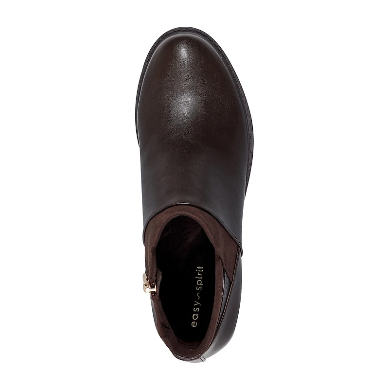 Easy Spirit Womens Lilma Flat Heel Booties