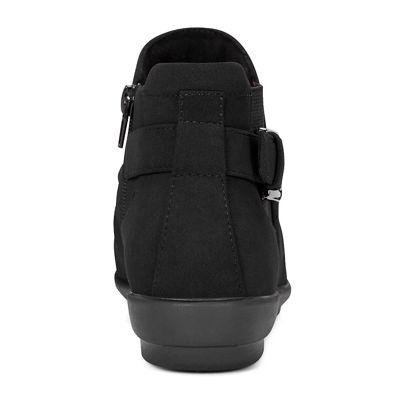 Easy Spirit Womens Aryel Flat Heel Booties